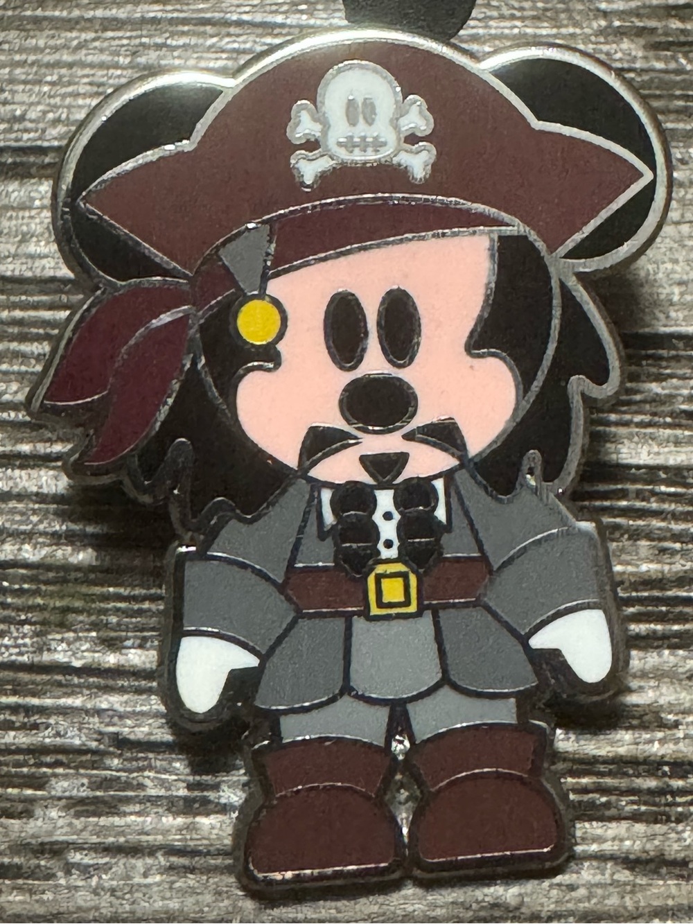 5/$25 Disney Cute Characters Pirates of the Caribbean Mickey Pin